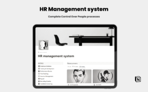 HR Management system - Notion template